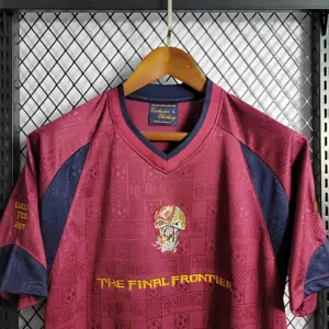 10-11 West Ham Iron Maiden Away Retro Kit Vintage Shirt Sport AAAAJersey Yupoo 6