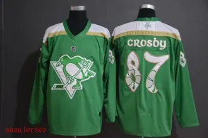 Pittsburgh Penguins printed version ice hockey jersey M-3XL 匹兹堡企鹅队印花版冰球服