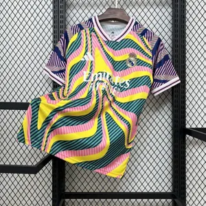 25-26 Real Madrid Pre-Match Soccer T-Shirt AAAAJersey Supply Yupoo