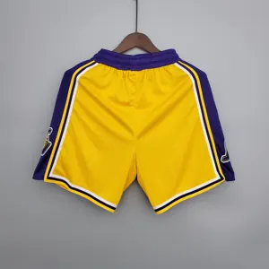 Lakers Yellow Shorts 4