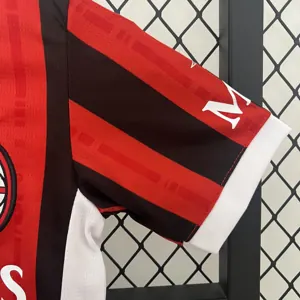 24-25 AC Milan Home Kid Kits Youth Apparels AAAAJersey Supplier Yupoo 8