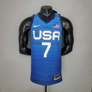 2021 Olympic Games DURANT#7 USA Team USA Blue