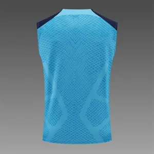 22-23 Atletico Madrid vest training suit kit blue 6