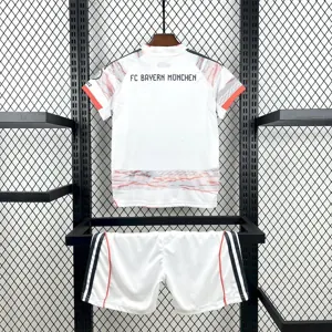 25-26 Bayern Munich Away Kid Kits Youth Apparels Soccer AAAAJersey Yupoo 6