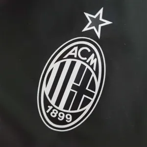21-22 AC Milan blackwhite windbreaker 2