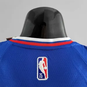 75th Anniversary WALL#11 Los Angeles Clippers NBA Jersey Blue 4