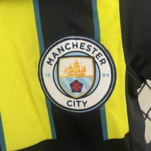 24-25 Manchester City Away Kid Kits Youth Apparels AAAAJersey Supplier Yupoo 4