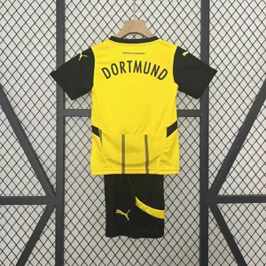 24-25 Dortmund BVB Home Kid Kits Youth Apparels AAAAJersey Supplier Yupoo 6