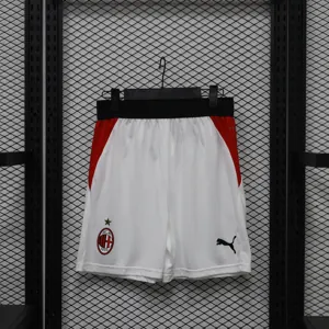 26-27 AC Milan Mens Home Player Version Football Shorts AAAAJersey Supply Yupoo 7