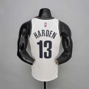 75th Anniversary Harden #13 Nets White 2