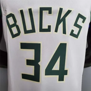 Antetokounmpo#34 Bucks white 7