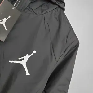 20-21 PSG Black Windbreaker 5