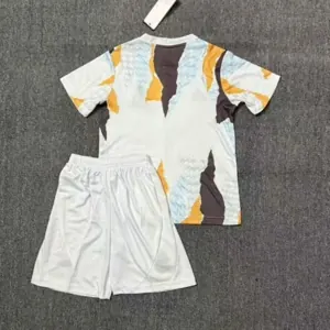 24-25 Real Madrid Training Kid Kits Youth Apparels Soccer AAAAJersey Yupoo 1