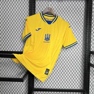 2024 Ukraine Home Kit UEFA Euro Shirt Football AAAAJersey Supplier 6
