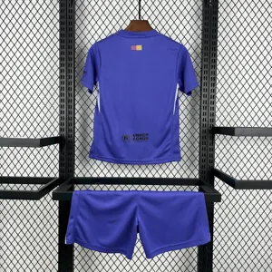 25-26 Kids Barcelona Goalkeeper Kit Youth Apparels Football AAAAJersey Dropship Yupoo 2
