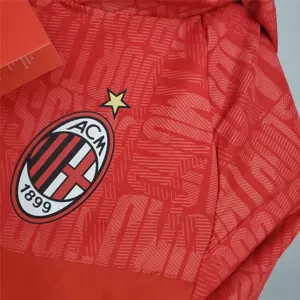 21-22 AC Milan Red Windbreaker 5