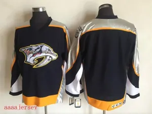 Nashville Predators retro ice hockey jersey M-3XL 纳什维尔掠夺者队复古冰球服