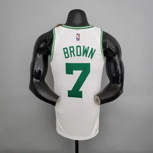 75th Anniversary Brown #7 Celtics White 5