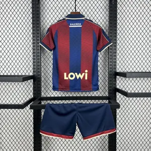 25-26 Levante UD Home Jersey Kids Kit Soccer T-Shirt AAAAJersey Supply Yupoo 1