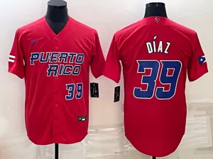 Puerto Rico 2023 World Cup Baseball Jerseys 45