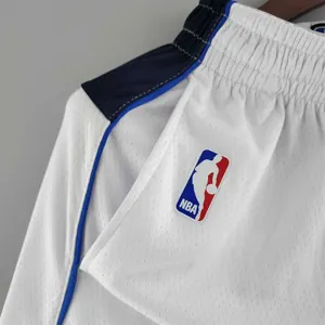 Dallas Mavericks NBA Shorts White 7