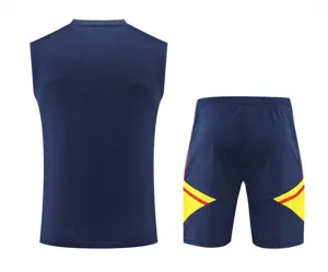 22-23 Arsenal vest training suit kit Royal Blue 9