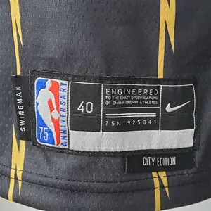 2022 Toronto Raptors VANVLEET#23 City Edition Black NBA Jersey 6