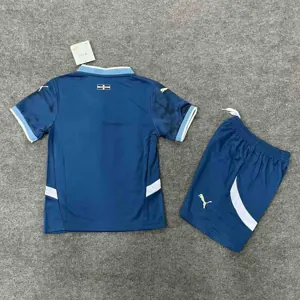 24-25 Marseille Away Kid Kits Youth Apparels Sport AAAAJersey Yupoo 1