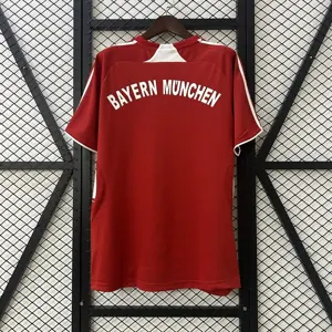 07-08 Bayern Munich Home Retro Kit Vintage Shirt AAAAJersey Dropship Yupoo 3