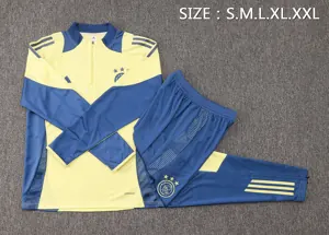 24-25 Ajax Long Sleeve Training Suit Football Shirts 2