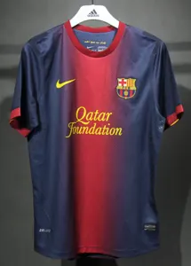 12-13 Barcelona Home Retro Kit Vintage Player Version Sino Shirt AAAAJersey Dropship Yupoo 6