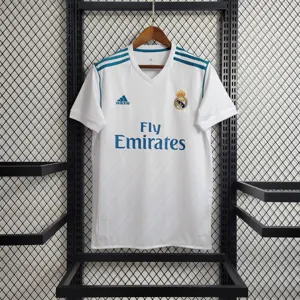 17-18 Real Madrid home white player version 8