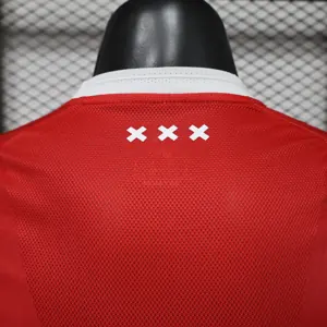 26-27 Ajax Mens Home Kit Soccer Player Version T-Shirt AAAAJersey Supply Yupoo 7 5