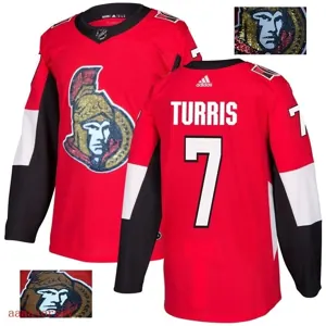 2018 Ottawa Senators ice hockey jersey M-3XL 渥太华参议员队时尚亮片款冰球服 14