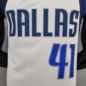 75th Anniversary Nowitzki #41 Lone Ranger White 2