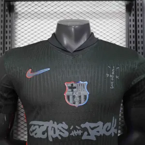24-25 Barcelona x Travis Scott Away Kit Player Version Shirt 1