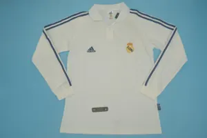 00-01 Real Madrid home long sleeve 8