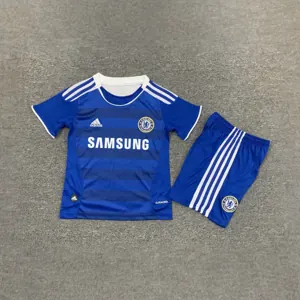 11-12 Chelsea Home Kids Retro Kits Children Shirt Football Jerseys Yupoo 7