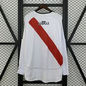 06-07 River Plate Home Retro Long Sleeve Kit Vintage Shirt AAAAJersey Dropship Yupoo 6