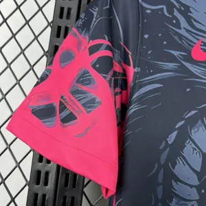 25-26 Barcelona Red Dragon Special Edition T-Shirt Football Apparels Soccer AAAAJersey Yupoo 5