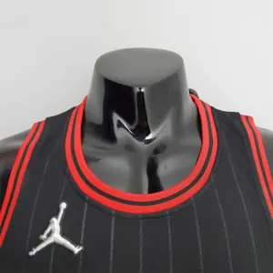 75th Anniversary DeRozan#11 Bulls Flyers Black NBA Jersey 6