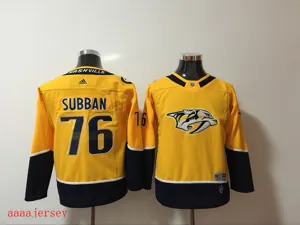 Nashville Predators kids ice hockey jersey SM-LXL 纳什维尔掠夺者队童装冰球服 1