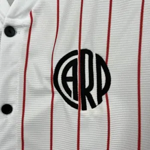 25-26 River Plate Baseball Uniform Football Kit AAAAJersey Supply Factory Yupoo 4