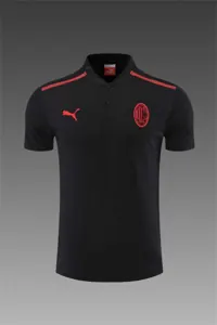 AC Milan Polo blackred Team Badge 17