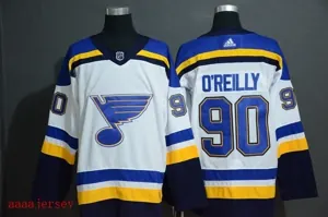 St. Louis Blues ice hockey jersey M-3XL 圣路易蓝调队冰球服 2