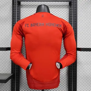 24-25 Bayern Munich Home Long Sleeve Player Version Shirt Sport AAAAJersey Yupoo 1