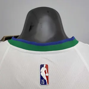 2022 DONCIC#77 Lone Ranger City Edition White and Green 1