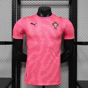 2026 Portugal Mens Special Edition Kit Player Version Soccer Pink T-Shirt AAAAJersey Supply Yupoo
