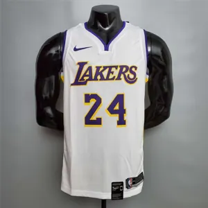 Bryant #24 Lakers white