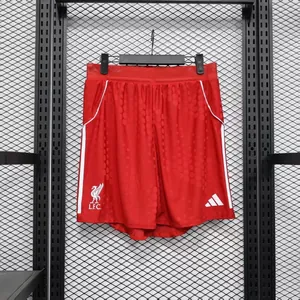 25-26 Liverpool Home Red Player Version Shorts AAAAJersey Supplier Yupoo